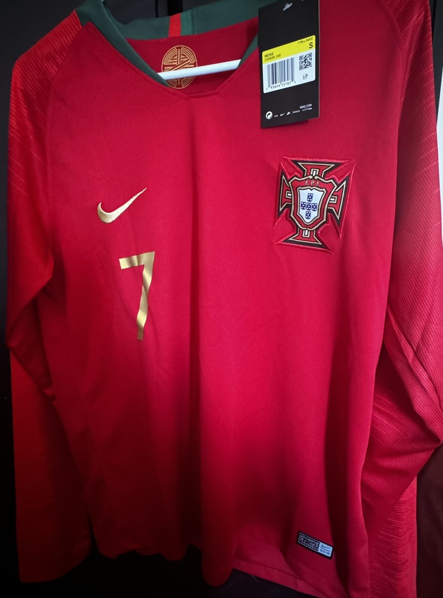 2018/19 Portugal Home Jersey #7 Ronaldo Nike Soccer World 2018/19 Portugal Home Jersey #7 Ronaldo Nike Soccer World