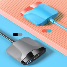 3 In 1 Docking Station USB 4K Type C- HDMI Fast Charging HUB for Nintendo Switch