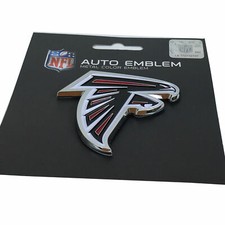 Atlanta Falcons NFL 3-D emblema automático de metal