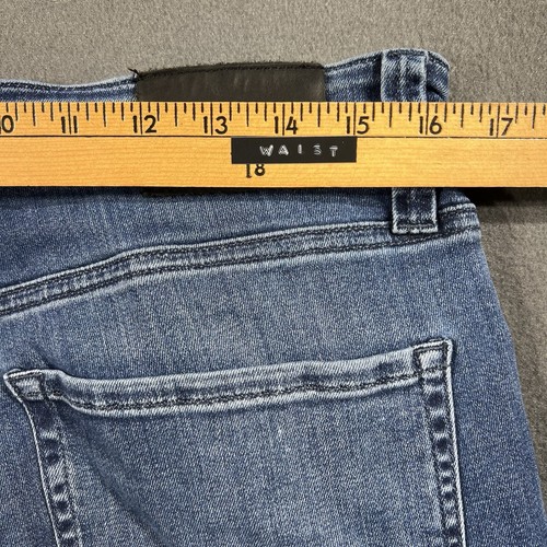 34 Heritage Jeans Mens Tag 36x34 Fit 33x31 Blue Charisma Classic Straight Basics - Picture 11 of 23