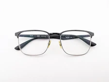 Ray Ban Eyeglasses, Frames Only, RB 6363 2861, 54-18-145, Black/Silver
