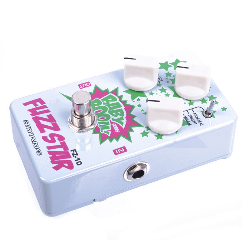 Biyang FZ-10 Fuzz Star Electric Guitar Effect Pedal 3 Modes of