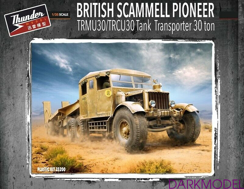 その他 Scammell Pioneer TRMU30/RCU30 1/35 Thunder Model 1/35 TM35200 WWII British Scammell Pioneer TRMU30