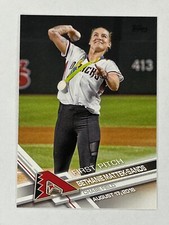 2017 Topps First Pitch #FP17 Bethanie Mattek-Sands Arizona Diamondbacks