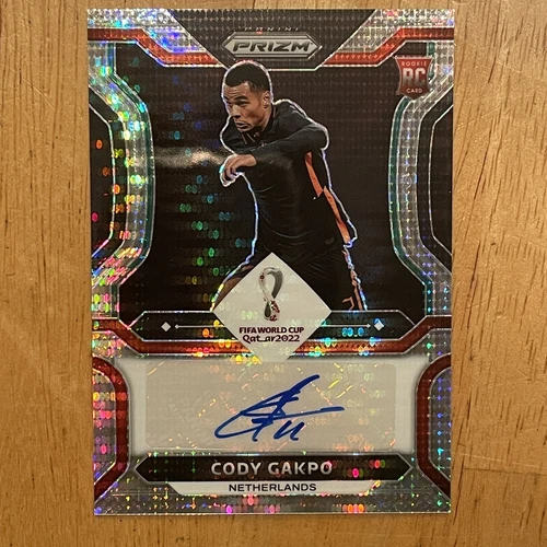CODY GAKPO 2022 PRIZM WORLD CUP PULSAR AUTO NETHERLANDS RC Liverpool Euro