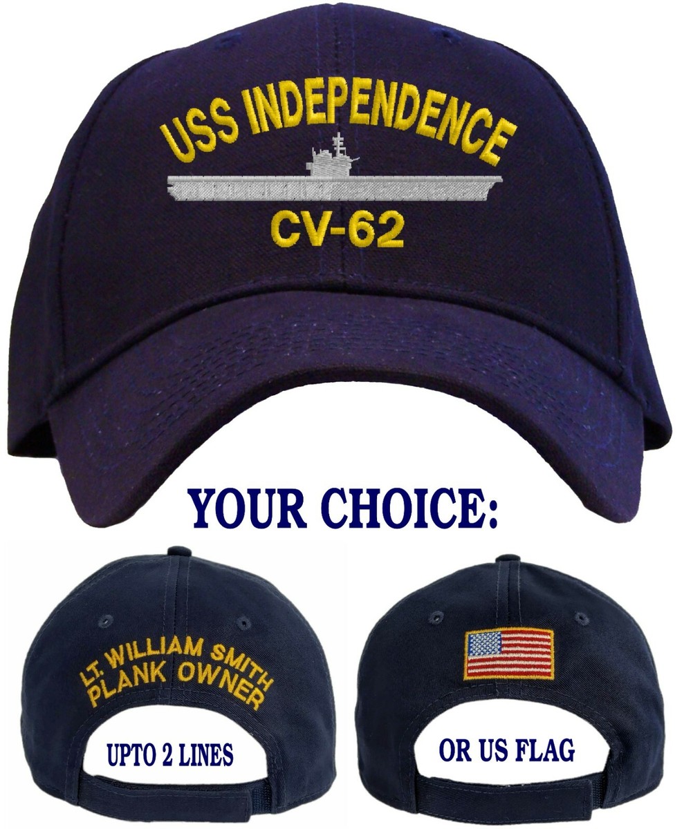 uss independence cv 62 ball cap