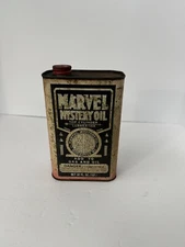 Vintage Marvel Mystery Oil - 1 Qt. Can (Empty) Man Room Garage Decor