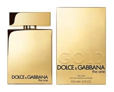Dolce Gabbana The One GOLD Men 3.3 3.4 oz 100 ml Eau De Parfum Spray Intense Nib