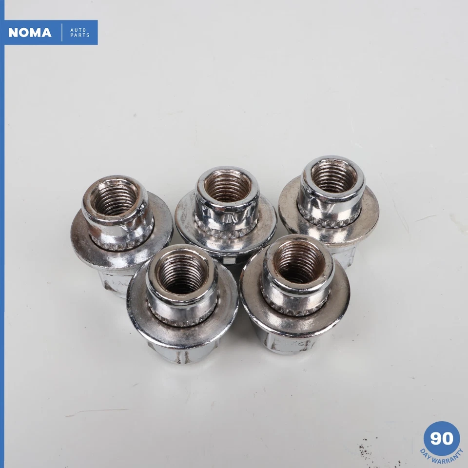 04-09 Jaguar X350 XJR XJ8 VDP Juego de 5 tuercas de rueda 1X431012AA OEM Foto 4 de 4