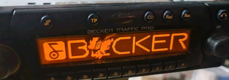 Becker Navigatore Auto Radio Traffic Pro Be 4720 Porsche Mercedes BMW Audi - Immagine 4 di 4