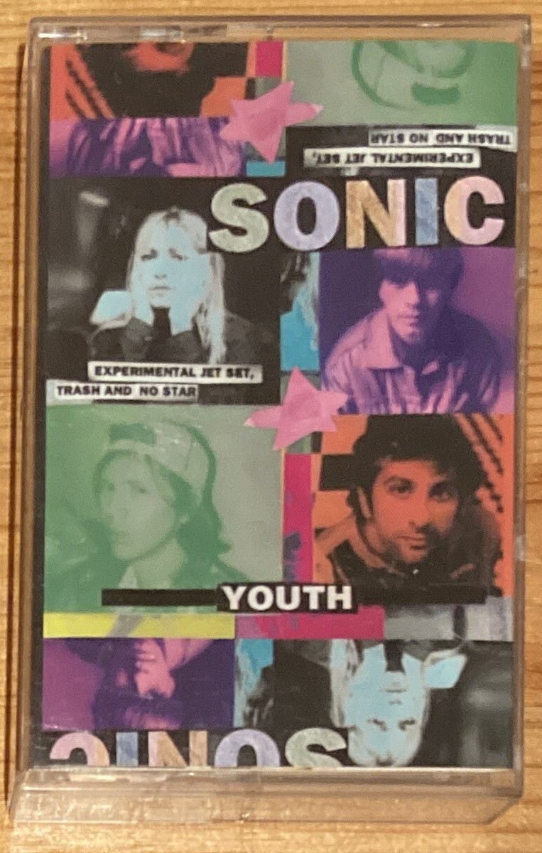 Experimental Jet Set Trash And No Star Sonic Youth Cassette Tape