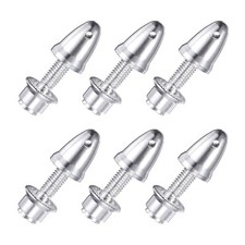 6Pcs 4x6mm RC Airplane Spinner Propeller Adapter for Shaft Brushless Motor