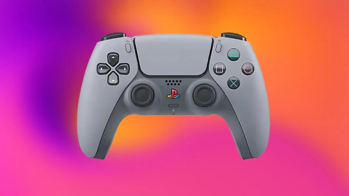 PlayStation 5 PS5 DualSense 30th Anniversary Edition Wireless Controller IN HAND-image