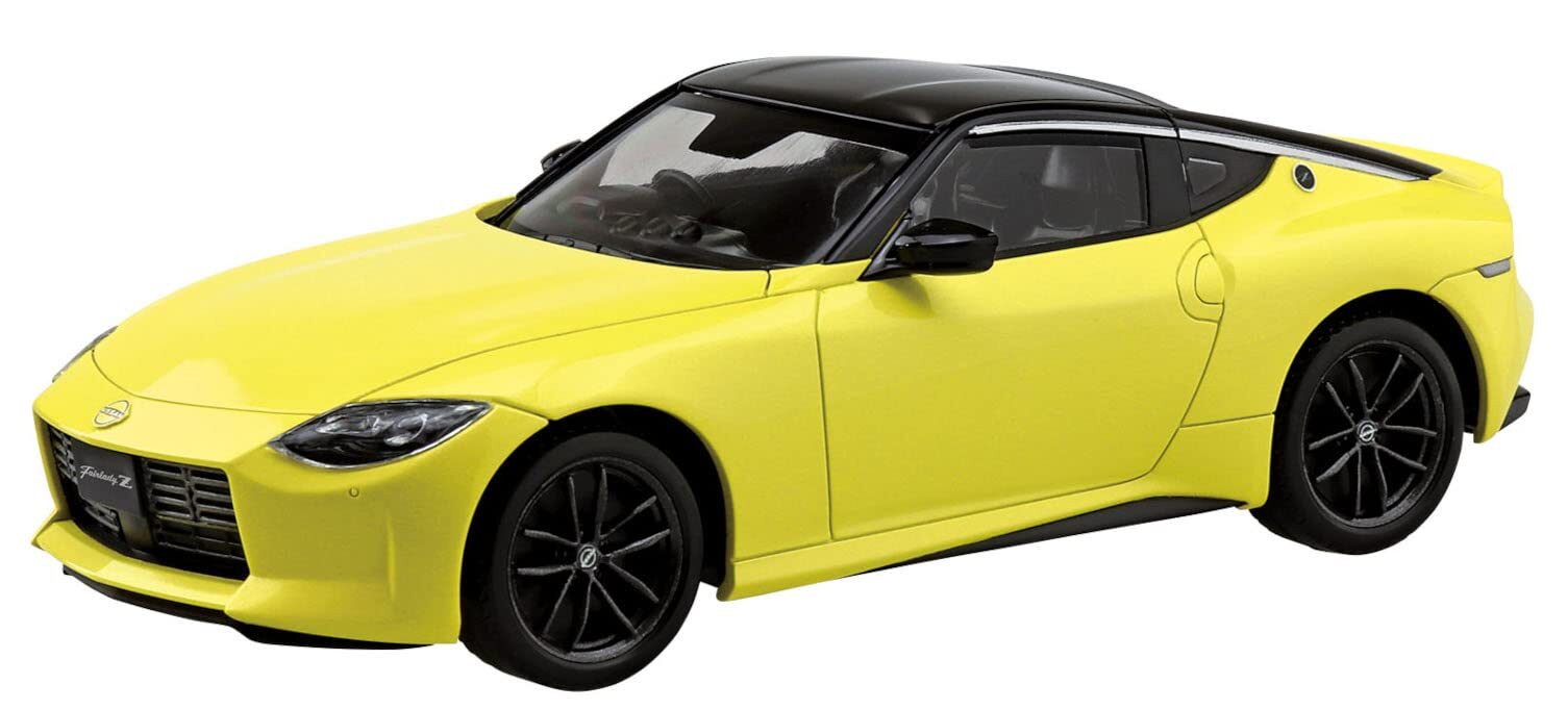 AOSHIMA 1/32 SNAP KIT No.17-A NISSAN RZ34 FAIRLADY Ikazuchi Yellow