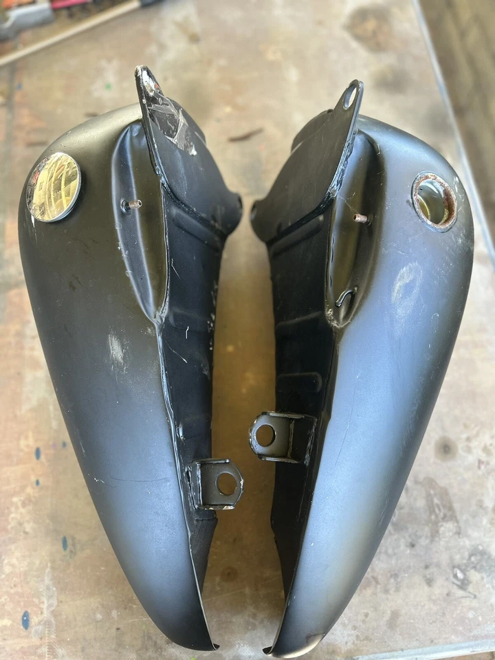 gilroy indian motorcycle OEM fuel tanks with custom paint - Изображение 3 из 4