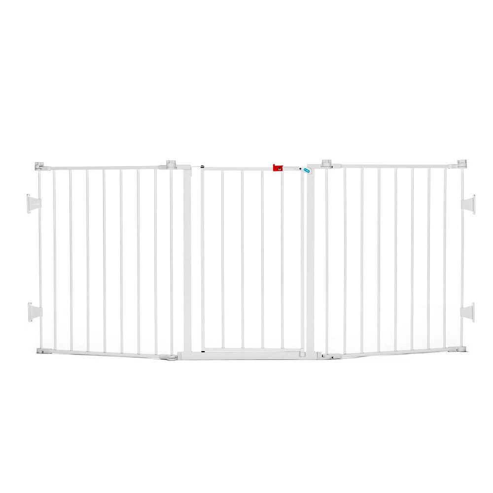 Regalo Flexi Gate Extra Wide Metal Walk Through Safety Baby Gate For Parts