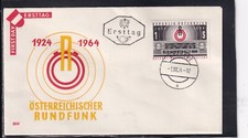 &Ouml;sterreich FDC &Ouml;sterreichischer Rundfunk Mi 1174, Bregenz 01.10.64