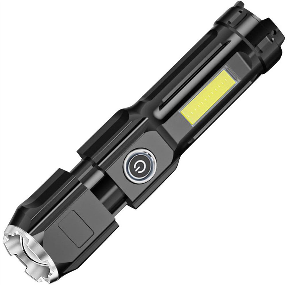 Multifunctional LED Strong Light Tactical Flashlight Rechargeable Super Bright - Picture 9 of 17