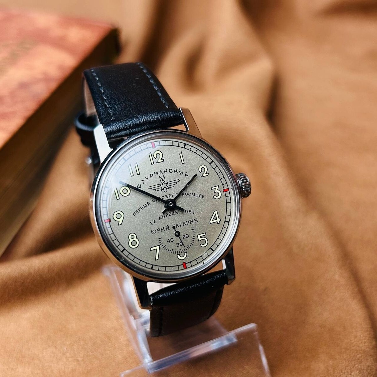 Soviet Vintage WristWatch Pobeda Sturmanskie Yuri Gagarin