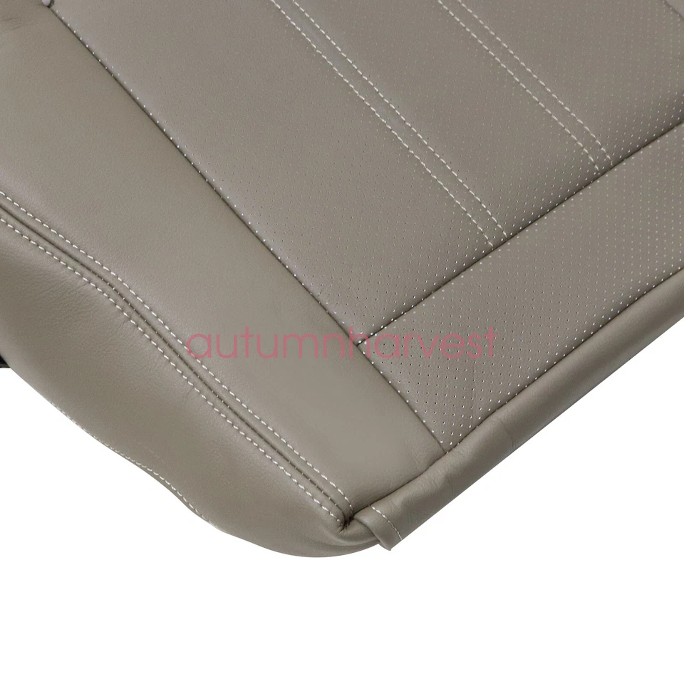 Cubierta de asiento perforada inferior o superior bronceada para Chrysler Town & Country 2008-2016 Foto 2 de 2