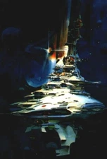 #25 John Berkey Fantasy/Sci-Fi Trading Card