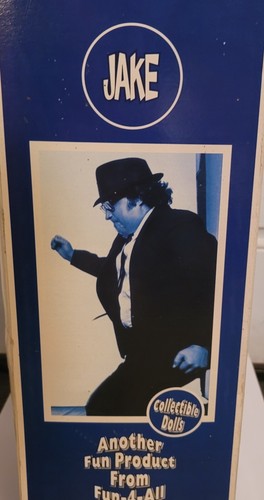 Vintage 26 Inch Jake & Elwood Blues Brothers Figures, 1997, New In Worn Box - Picture 20 of 24
