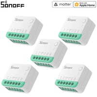 5X Sonoff MINIR4M Wifi Smart Licht Schalter Switch Matter Enabled App Steuerung