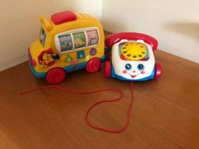 fisher price laugh and learn around town bus