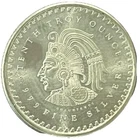 1/10th oz .999 Silver Round - Aztec Calendar Design - Brilliant Uncirculated