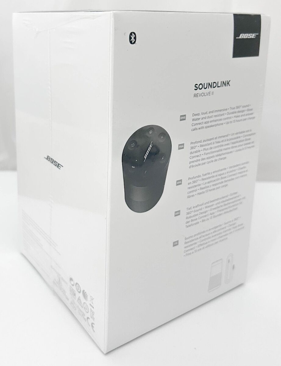 Bose SoundLink Revolve II Wireless Bluetooth Speaker (2nd Bose SoundLink Revolve II Wireless Bluetooth Speaker (2nd