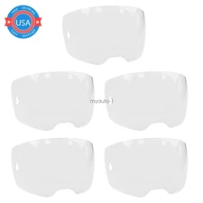 5 Pack For Clear Front Cover Lens for Sentinel A50 Helmet 0700000802