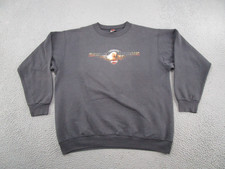 Vintage Harley Davidson Motorcycles Eagle Crewneck Sweatshirt Size XL 1998 90s