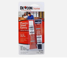 Devcon 52345 Plastic Steel Epoxy - 1 oz. 2-Part Tube
