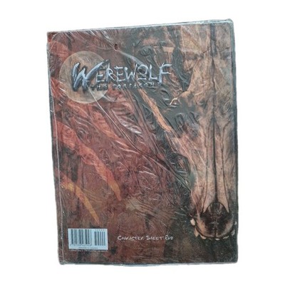 Werewolf The Forsaken Character Sheet Pad New Shrink Wrap White Wolf WW30702 