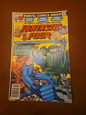 Fantastic Four #200, Marvel Comics, 1978, Dr Doom, Last Jack Kirby Cover. VG