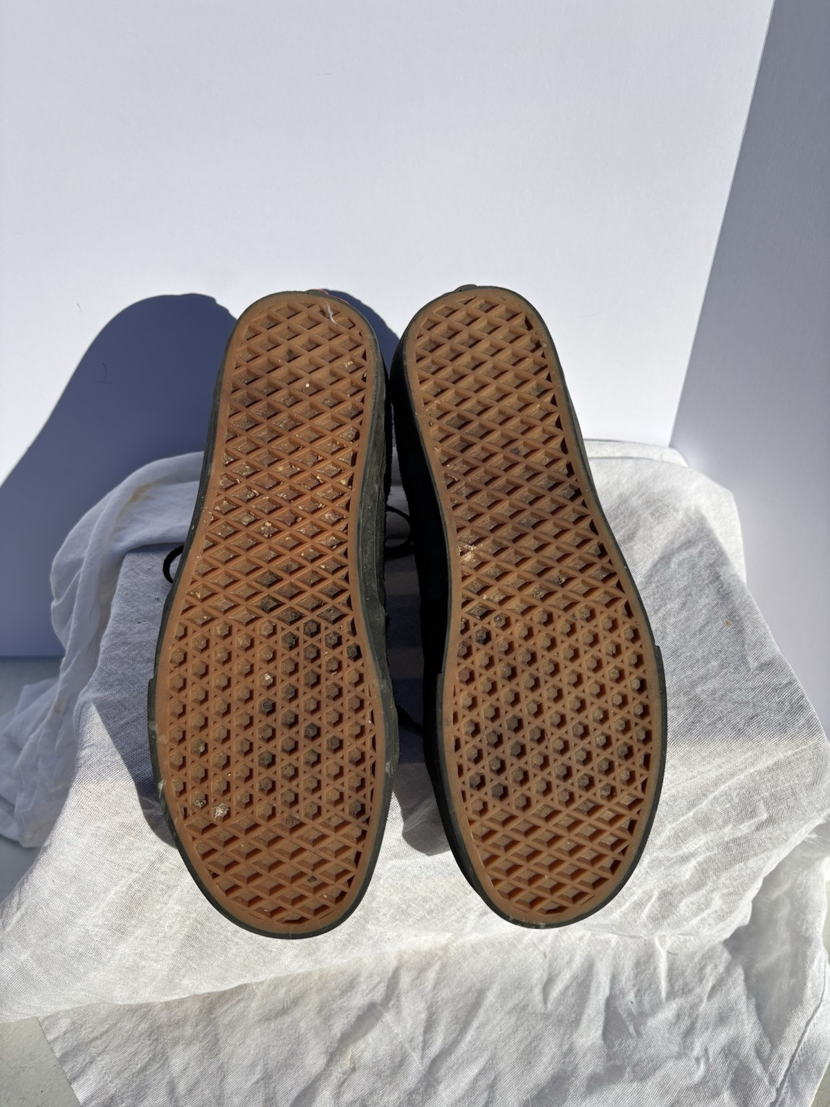 VANS SK8 BLACK SUEDE HIGHTOP SNEAKERS thumbnail 7