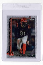 Topps 2025 Chrome Football Trey Hendrickson Topps Logo Refractor (unreleased)#65