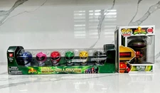 MINT IN BOX Power Rangers Legacy Mask Collection + EXCLUSIVE Alpha 5 FUNKO POP!