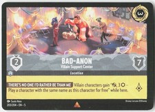 Bad Anon Villain Support Center 203/204 Shimmering Skies Disney Lorcana