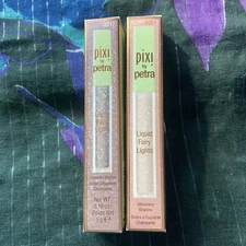 LOT OF 2 Pixi Liquid Fairy Lights BAREBRILLIANCE/ROSEGOLD