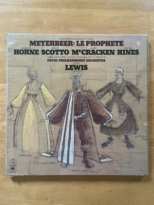 MEYERBEER Le Prophete HORNE SCOTTO McCRACKEN HINES 4LP Box Set Stereo SEALED NEW