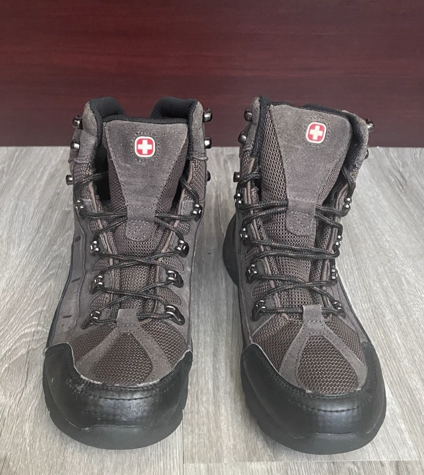 Botas de senderismo Swiss Gear para hombre talla 7 marrón Foto 3 de 4