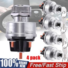 Universal Ignition Key Starter Switch With 2 Keys For Car Tractor Trailer Truck
