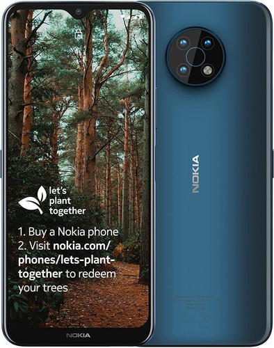 Nokia G50 64GB 4GB Android Unlocked SIM 4G Ocean Blue Mobile Smartphone - 第 1/2 張圖片