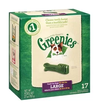 Greenies 428631 Adult Gluten-Free Treats for Large Dog 27 oz.