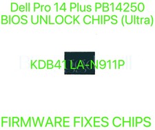 Dell Pro 14 Plus PB14250, ADMIN NO PASSWORD FIRMWARE FIXES BIOS CHIP, LA-N911P