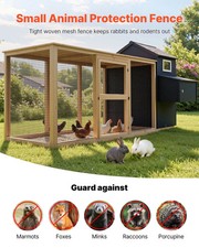 Hardware Cloth 72 in x 100 ft, 1/2 in 19 Gauge Galvanized Wire Mesh Roll, Weathe