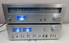 AMPLIFICATORE INTEGRATO TECHNICS 2PZ SU-Z1 + SINTONIZZATORE ST-Z1 RICAPPATO PRO REVISIONATO + LED