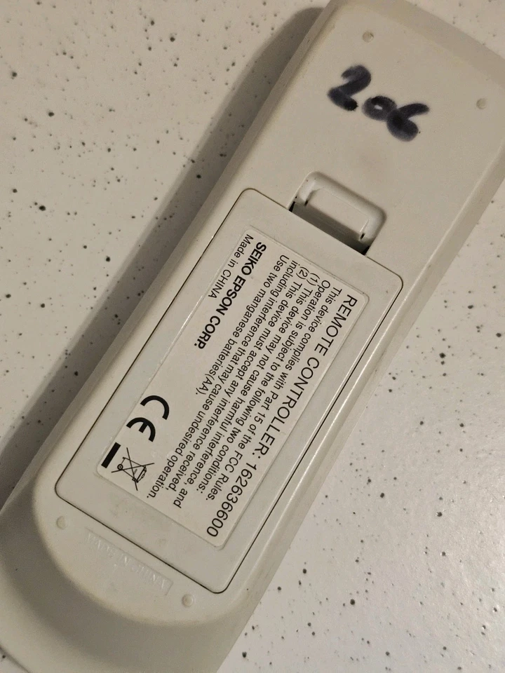 Véritable Projecteur Télécommande Rechange pour Epson - Image 2 of 2