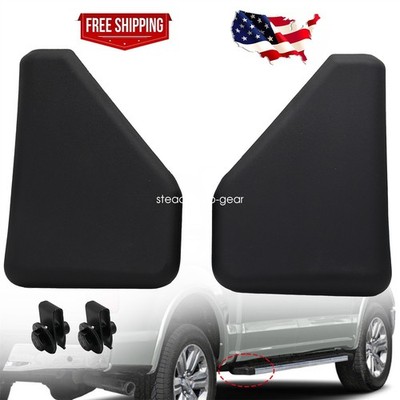 Running Boards End Cap Step Bars Left Driver +Right Side For 2015-2022 Ford F150